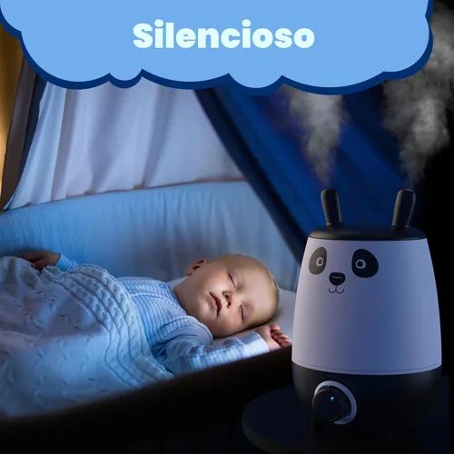 Miniatura 3 de Everlasting Comfort Humidificadores para Niños de 2.5L para Dormitorio - Fácil de Limpiar, Tiempo de Funcionamiento de 24 Horas, Sin Filtro