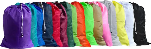 Miniatura 2 de Bolsa de lavandería extra grande y resistente, color negro, (2 unidades)
