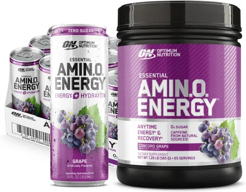 Miniatura 22 de Optimum Nutrition Amino Energy - Polvo energético para antes del entrenamiento con té verde, BCAA, aminoácidos, extracto de café verde, sabor