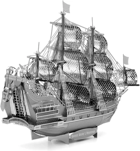 Miniatura 2 de Fascinations barco de juguete de metal 3D ICONX Queen Anne`s Revenge
