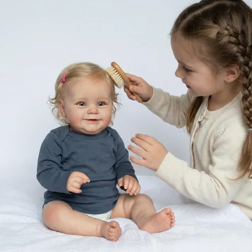 Miniatura 5 de Pinky Reborn Muñecas de bebé renacidas realistas Muñecas de bebé recién nacidas de 50.8 cm estilo niña recién nacida aspecto real lindo suave muñeca