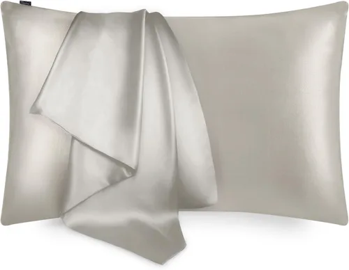 Miniatura 8 de LILYSILK Funda de almohada 100% de seda, 1 pieza de 0.984 in, funda de almohada pura para cabello y piel, sobre terse de doble cara, seda Charmeuse