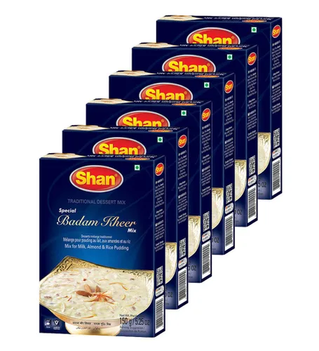 Miniatura 13 de Shan Polvo de crema de mango, 7.05 oz, postre esencial para cualquier ocasión, apto para vegetarianos, bolsa hermética en una caja (paquete de 3)