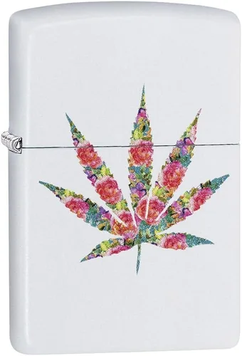 Miniatura 11 de Zippo Encendedor - Mensaje personalizado grabado en la parte trasera de la colección de humo de hojas a prueba de viento