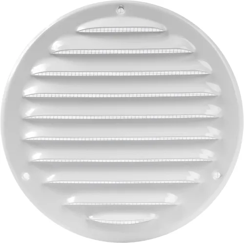 Miniatura 34 de Cubierta para salida de ventilación – Ventilación redonda de Soffit – Rejilla de ventilación – Cubierta de rejilla – Malla mosquitera integrada