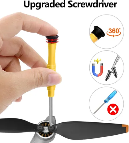 Miniatura 2 de Hélices para DJI Mini 3, cuchillas de repuesto de bajo ruido y liberación rápida, accesorios compatibles con accesorios DJI Mini 3 Dron, no para 16