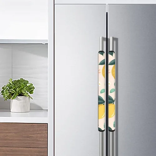 Miniatura 7 de DISNIMO Fundas para manija de puerta de refrigerador con calabaza otoñal, 8 piezas Kithchen para nevera, microondas, horno, lavavajillas, protector
