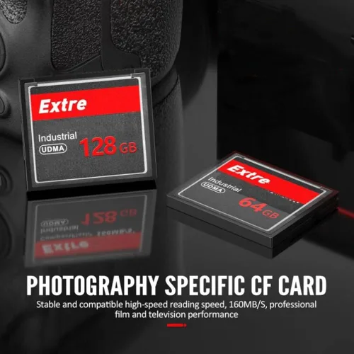 Miniatura 6 de Tarjeta de memoria CF de 32 GB UDMA Velocidad de hasta 60 MB/s Cámara SLR Tarjetas CF para fotógrafo profesional, videógrafo, entusiasta