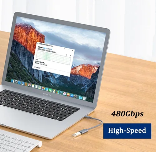 Miniatura 3 de Adaptador USB C a USB, cable OTG tipo C, adaptador Thunderbolt3 a USB, compatible con MacBook Pro/Air, iPhone 16/15 Pro Max, iPad Pro