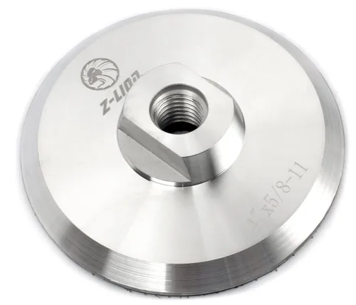 Miniatura 8 de Almohadilla de respaldo de aluminio de 7 pulgadas de gancho y bucle con rosca 5/8-11 por Z-LION