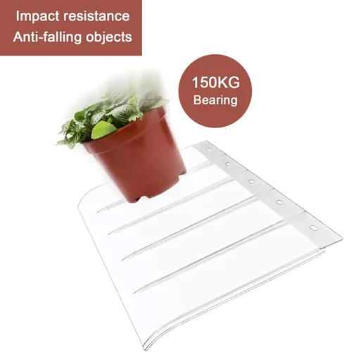 Miniatura 6 de Toldo invisible para ventana, toldo para puerta delantera al aire libre, patio, toldo para patio, cubierta moderna de policarbonato, protección