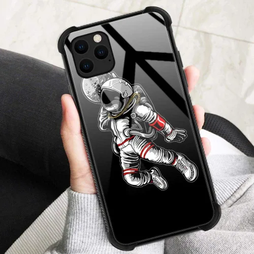 Miniatura 3 de ZHEGAILIAN Funda para iPhone 11, protección de grado militar, esquinas a prueba de golpes, funda antiarañazos para iPhone 11, nebulosa verde