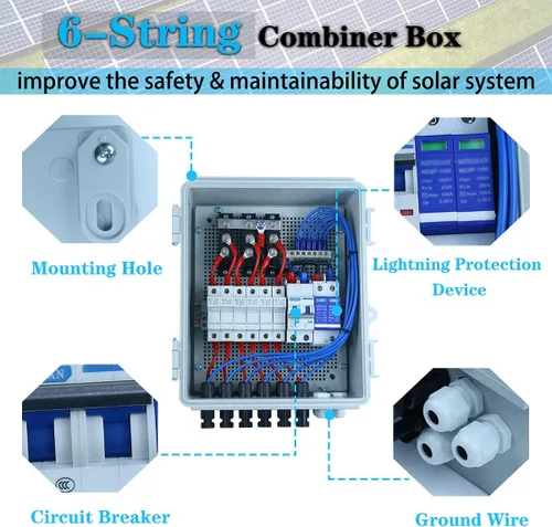 Miniatura 7 de Kit completo de sistema solar fuera de la red Kit solar de 1350 W 24 V, 6 paneles solares de 225 W 12 V, 2 baterías de litio de 100 ah y 12.8 V