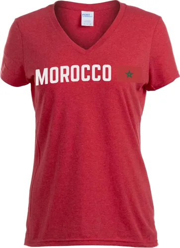 Miniatura 15 de Nations of the World - Camiseta con cuello en V para mujer