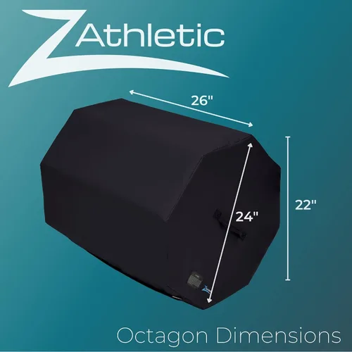 Miniatura 3 de Z Athletic - Esterilla octogonal para gimnasia