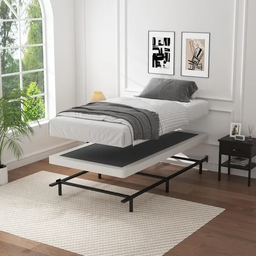 Miniatura 5 de OSASET Base de resortes de perfil bajo tamaño individual - Base de resortes de 7,6 cm (3,0 pulgadas) para cama pesada de tamaño individual, base