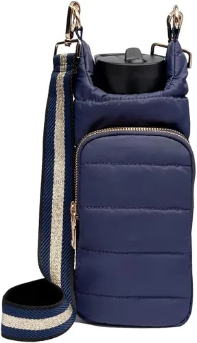 Miniatura 19 de WanderFull Original HydroBag Crossbody Water Bottle Holder with Phone Pocket, Fits Water Bottles up to 32 oz