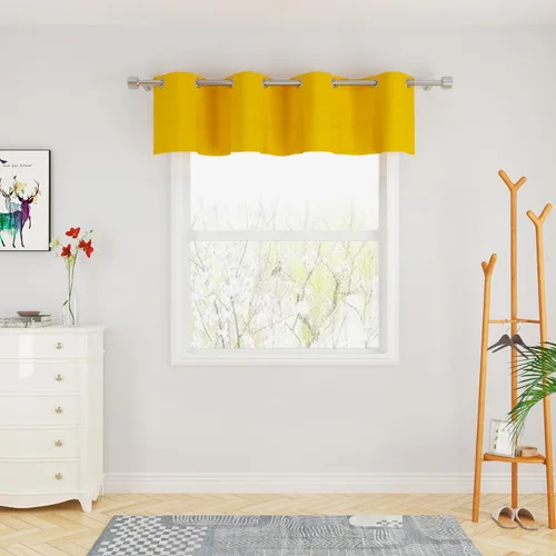 Miniatura 52 de UPOPO Cortinas de niveles de cocina negras de privacidad de lino texturizado de 24 pulgadas de largo, cortinas de café sobre el fregadero, cortinas
