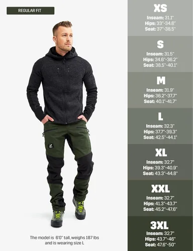 Miniatura 3 de RevolutionRace Mens Nordwand Pro Pants, Durable and Ventilated Pants for All Outdoor Activities