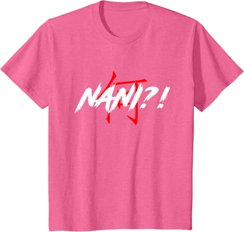 Miniatura 58 de Nani Meme Anime Japanese Camiseta, Negro, S