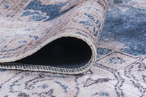 Miniatura 193 de GLN Rugs Traditional Collection - Alfombra de felpilla lavable a máquina, tradicional lavable, antideslizante, alfombra de felpilla de pelo corto