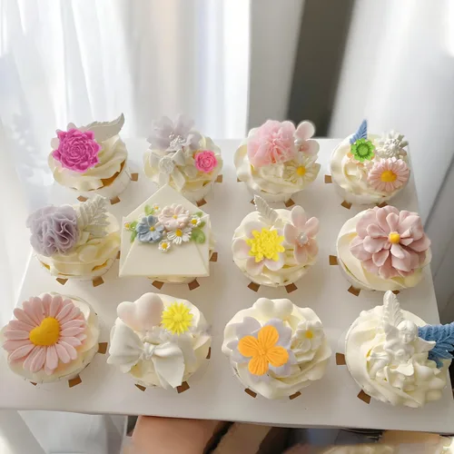 Miniatura 2 de 6 moldes de flores de silicona para chocolate, molde de margarita y fondant, molde de caramelo de rosa, molde de resina de arcilla de polímero