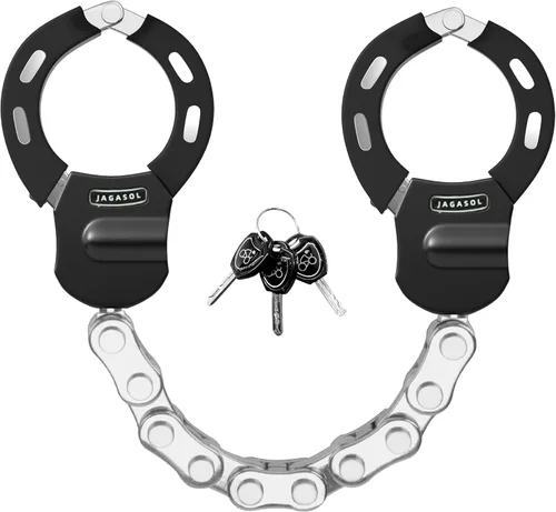 Cerradura eléctrica para scooter, cerradura de bicicleta de alta seguridad con 3 llaves, cadena de bloqueo de bicicleta resistente de 0.71 pulgadas