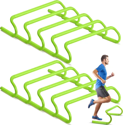 Wettarn 10 unidades de entrenamiento de agilidad de velocidad, desmontables y duraderas, agilidad pliométrica y multiusos, equipo de entrenamiento