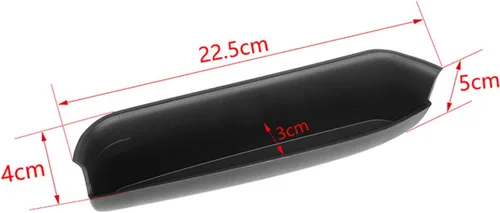 Miniatura 6 de YOCTM GrabTray Almacenamiento interior para Jeep Renegade 2015 2016 2017 2018 2019 2020 2021 2022 Co-pilot Grab Bar Bandeja Organizador Caja