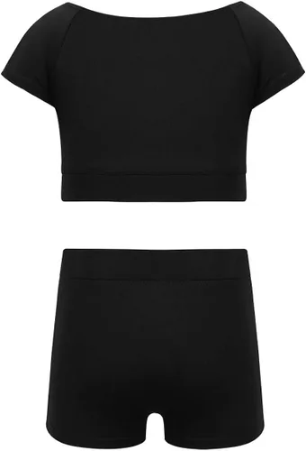 Miniatura 2 de CHICTRY Conjunto de 2 piezas para niñas Team Basics para bailar y entrenar