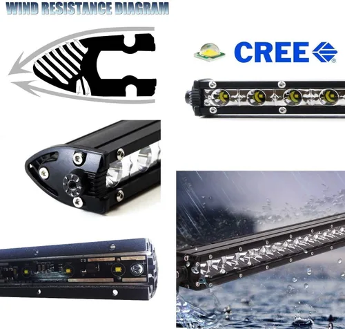Miniatura 2 de iJDMTOY Kit de Barra de Luz LED Ultra Delgada de 25 Pulgadas para Montaje en Capó Compatible con Toyota FJ Cruiser 2007-2014, Incluye (1) Barra