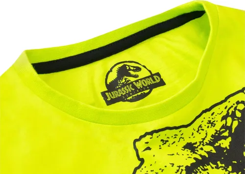 Miniatura 5 de Jurassic World Conjunto de camiseta y pantalones cortos de dinosaurio para niños