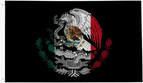 Banderas de México 3x5 pies, bandera mexicana divertida para el hogar, patio, casa, jardín, banderas para fiestas navideñas, decoraciones interiores