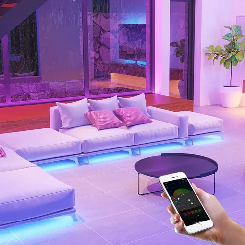 Miniatura 5 de Mini RGB controlador Bluetooth música LED tira de luz controlador para RGB cinta luces inteligente APP control DC 5 V 12 V 24 V