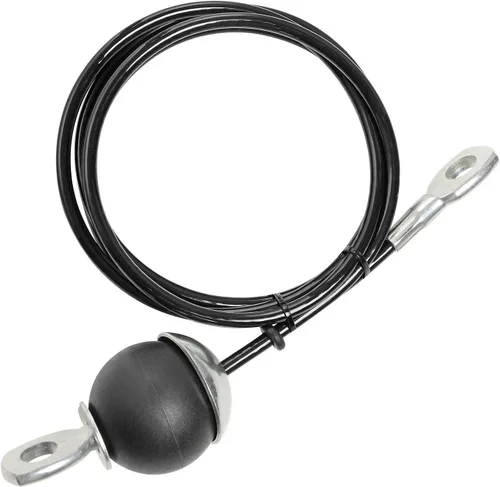 Cable de polea grueso de 0.197 in de alambre de acero para máquinas de cable, equipo de gimnasio en casa, accesorio de ejercicio de fitness