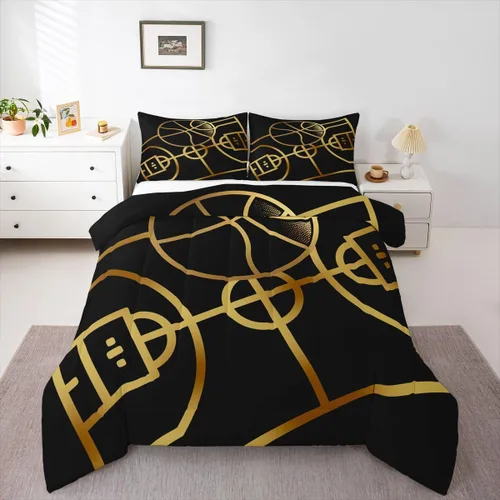 Miniatura 12 de Erosebridal Juego de edredón de bandera estadounidense tamaño individual para niños y adolescentes, juego de ropa de cama de camuflaje, edredón
