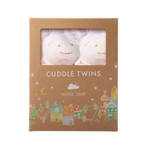 Miniatura 11 de Angel Dear - Conjunto de gemelos de conejito beige