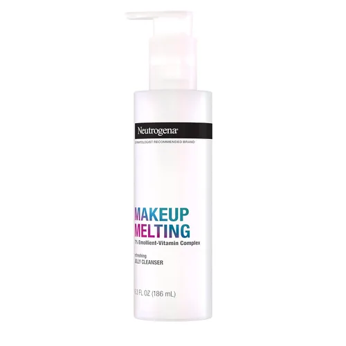 Miniatura 14 de Neutrogena Limpiador de gelatina refrescante para derretir maquillaje, 7% complejo de vitaminas emolientes, removedor suave de maquillaje de cara
