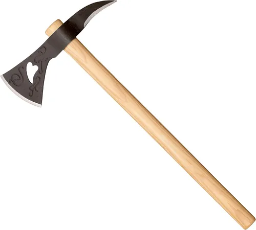 Cold Steel - Hacha de supervivencia Tomahawk de acero forjado, ideal para campamento, supervivencia, exteriores y para cortar madera, talla única