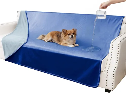 Miniatura 22 de Manta impermeable para perros pequeños, a prueba de fugas, manta reversible para sofá, cama, protector de muebles lavable a máquina, 25 x 35