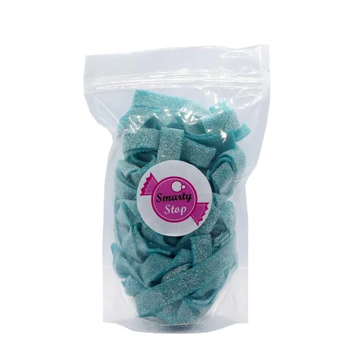 Miniatura 4 de Smarty Stop Tiras de caramelo de goma agria (frambuesa azul, 1 libra)