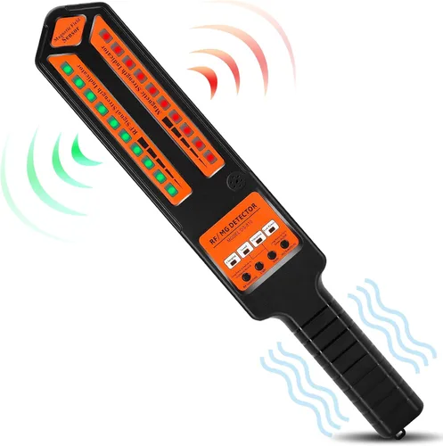 Detector anti espía, detector de errores GPS, Escáner inalámbrico de señal RF, buscador de cámara oculta para radiofrecuencia, Barredora electrónica