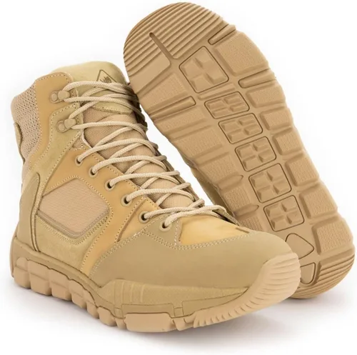 Miniatura 4 de RYNO GEAR Trek Coolmax Botas tácticas con cremallera lateral