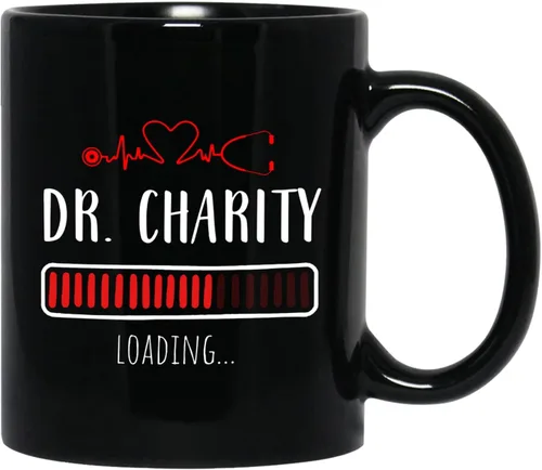 Miniatura 18 de Taza de café negra personalizada, regalo para agradecimiento al médico, divertida taza de café con texto en inglés "This Is A Doctor's Doctor's 11