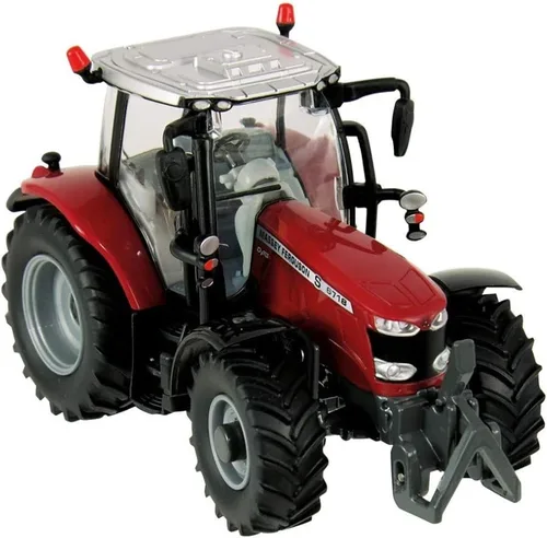 Miniatura 7 de Britains 1:32 Case Maxxum 150 Tractor, juguete de tractor coleccionable, juguetes de tractor compatibles con animales de granja a escala 1:32
