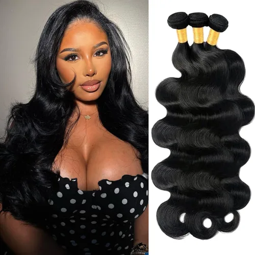 Miniatura 18 de Pelucas de cabello humano con cierre de encaje 4x4, onda corporal, cierre de encaje transparente, parte libre, 100% cabello humano brasileño virgen