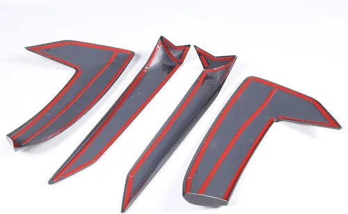 Miniatura 7 de Cubierta para manija de puerta de automóvil para Chevrolet Corvette C8 Stingray Z06 2020-2025, accesorios de decoración de puerta de ventilación