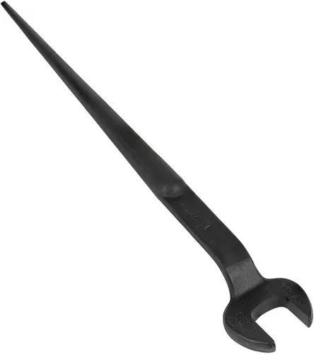 KLEIN TOOLS 3211 - Llave de espiga, fabricada en Estados Unidos, apertura nominal de 1-1/16 pulgadas, para pernos de 5/8 pulgadas y tuercas pesadas