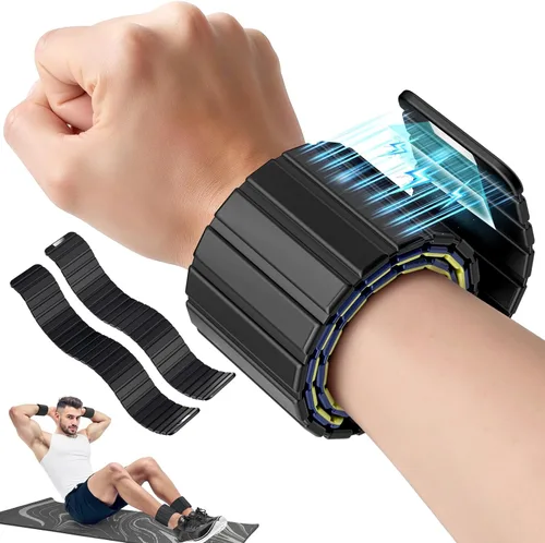 Miniatura 10 de 2025 Pesos Magnéticos Mejorados para Tobillos para Mujeres, Pesos para Muñecas, Silicona (Impermeable), Antideslizante, Fácil de Usar, Ajustable