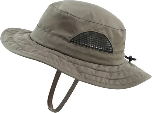 Miniatura 49 de Connectyle Sombrero de sol para niños y niñas, sombrero de pescador de ala ancha UPF 50+, sombrero de protección solar, sombrero transpirable